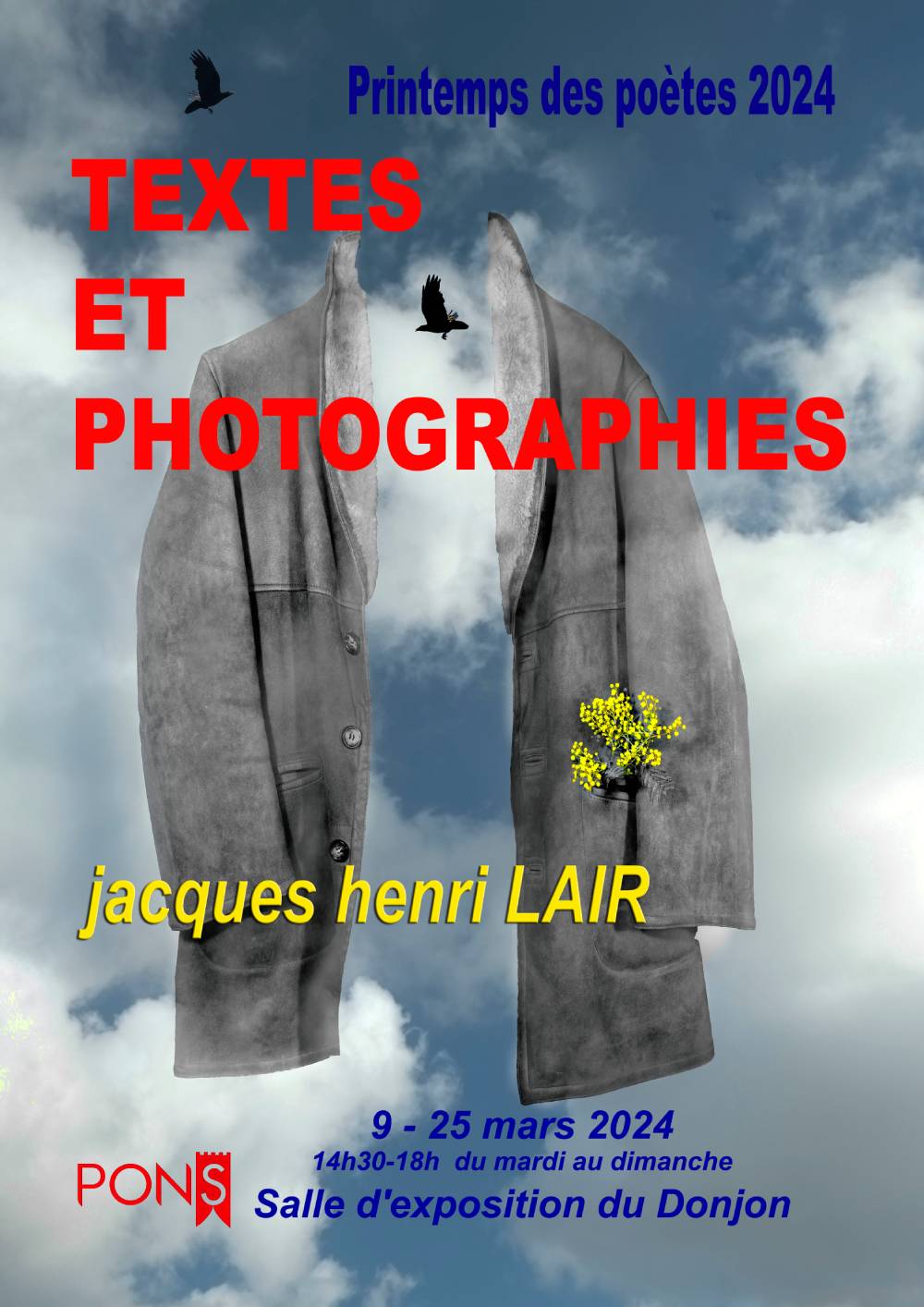 Exposition au Donjon à Pons - 18-25 mars - Expo photo Jacques Henri Lair Exposition au Donjon à Pons - 18-25 mars - Expo photo Jacques Henri Lair