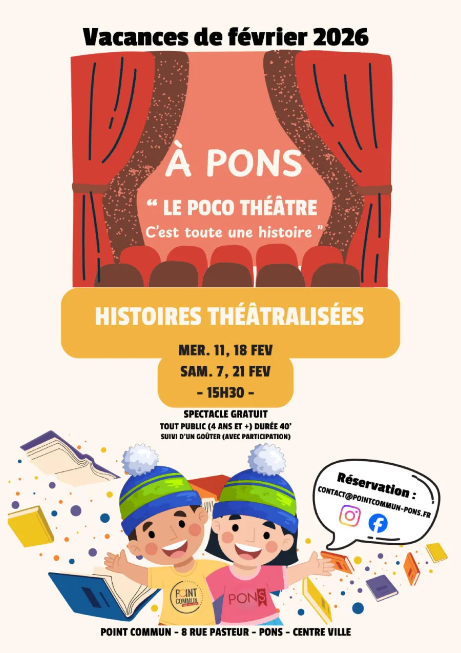 PoCo Theatre vacances février