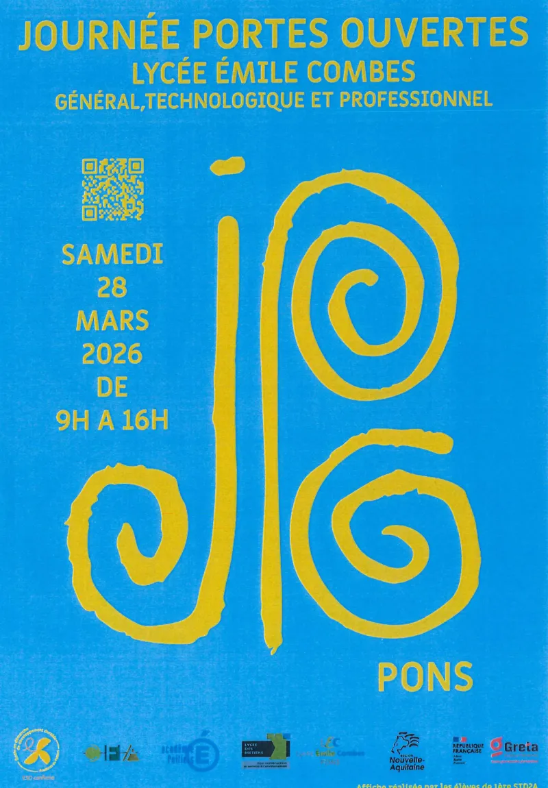 Journées portes ouvertes lycée Emile Combes Pons